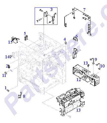 HP parts picture diagram for RB1-9789-000CN, WC4-5150-000CN, RG5-3921-000CN-C, RG5-3922-000CN-C, RG5-3097-000CN-C, RG5-3144-000CN-C, RH3-2185-000CN, RB1-9401-000CN, RF5-2036-000CN, RG5-3921-000CN, RG5-3922-000CN, RG5-3961-000CN, RG5-3992-000CN, RG5-3031-000CN, RG5-3053-000CN, RG5-3097-000CN, RG5-3144-000CN, RG5-3097-000CN-R, RG5-3921-000CN-R, RG5-3144-000CN-R, RG5-3922-000CN-R, C7096-69009, RG9-1445-000CN